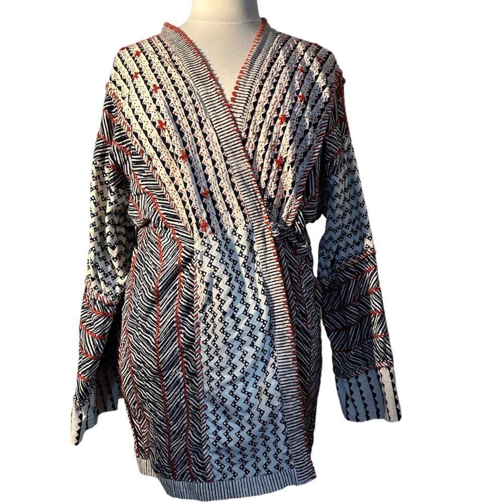 Very cool Bohemian Cotton Tunic Jacket Poncho Top